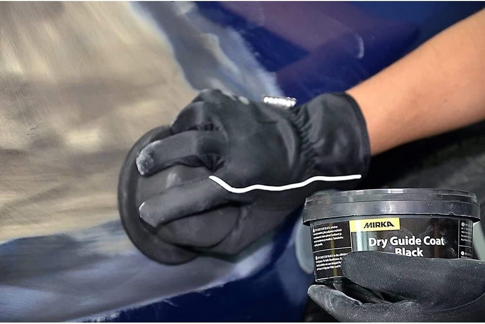 Mirka Dry Guide Coat Black with Applicator 100g – For Light Colour Surfaces